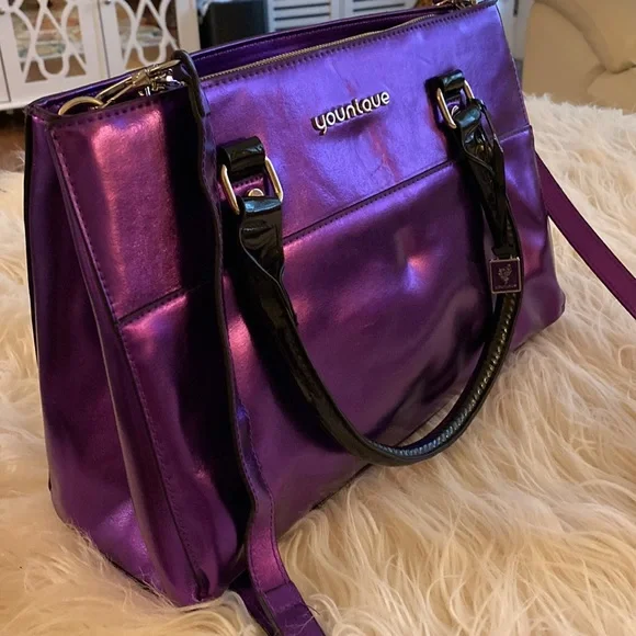 Younique Purple Laptop Bag - Picture 3 of 11